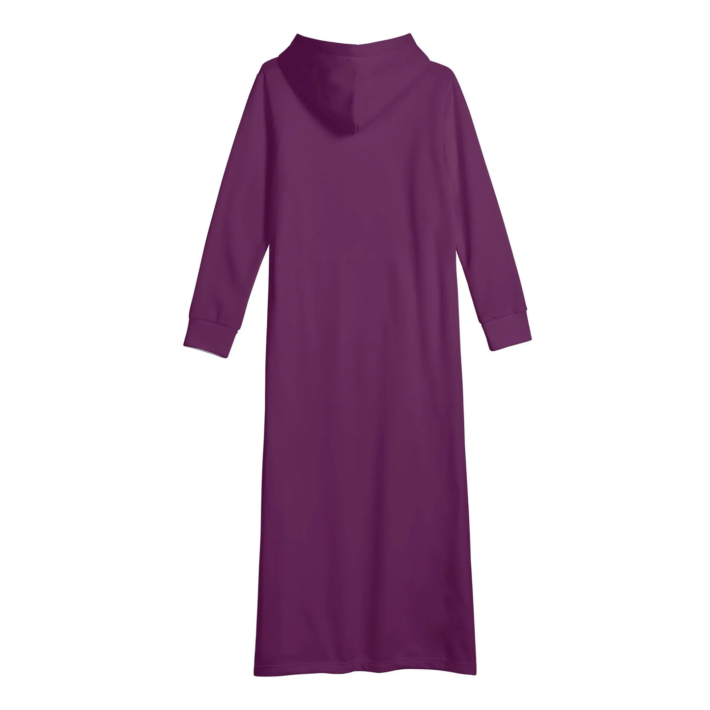 tyrian-purple-bequemes-leichtes-hoodie-kleid-hoodiekleid-jlr-design-16844 - JLR Design