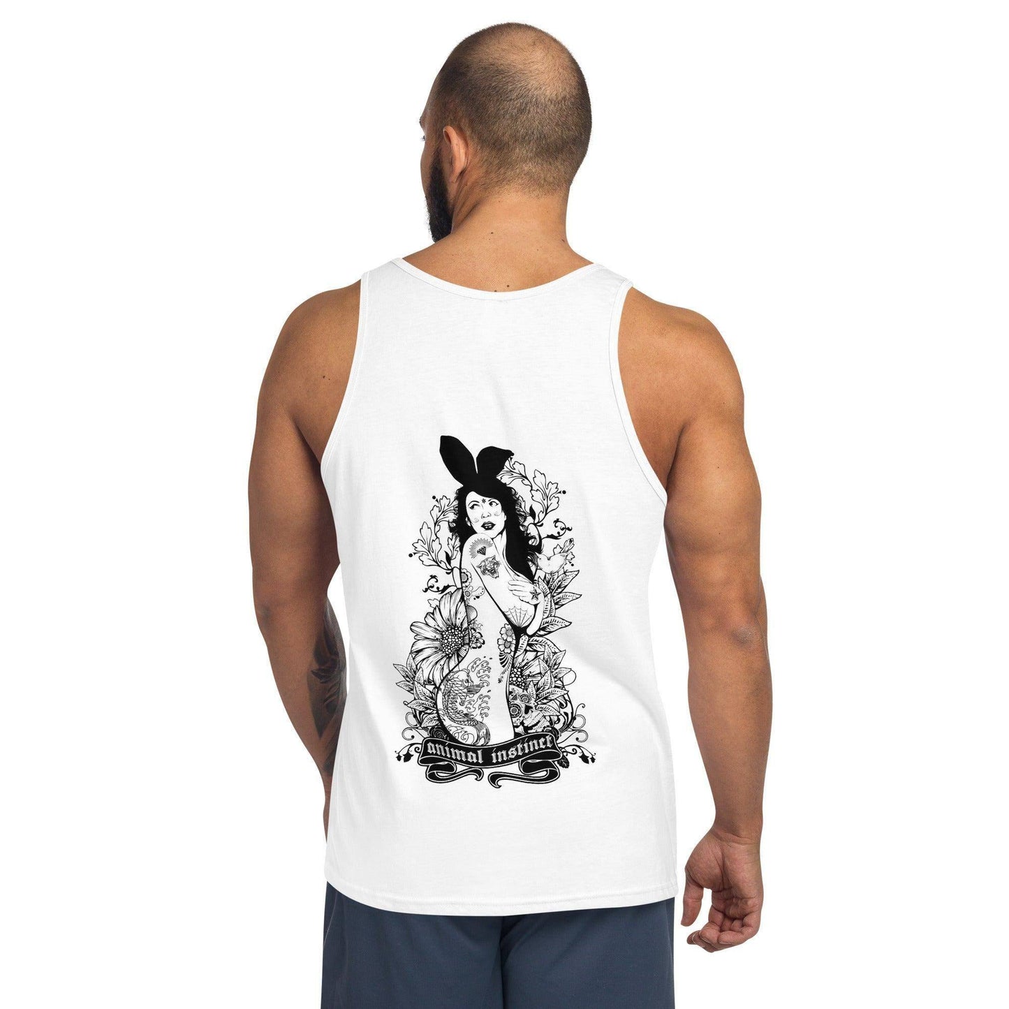Animal Instinct Herren Tank Top Tank Top JLR Design