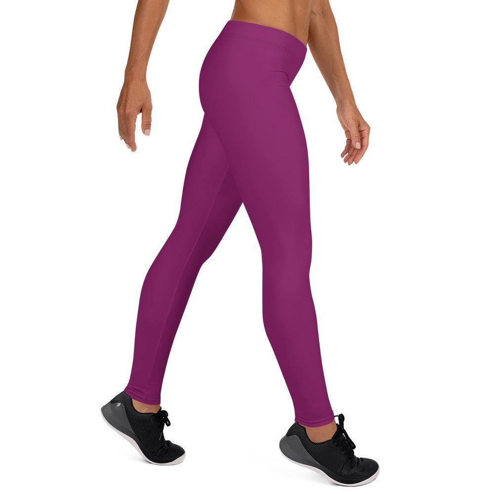 Aubergine Damen Leggings Leggings JLR Design