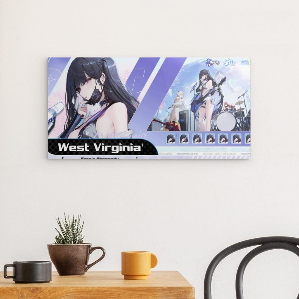 Azur Lane Poste - 5th Anniversary West Virginia Poster JLR Design