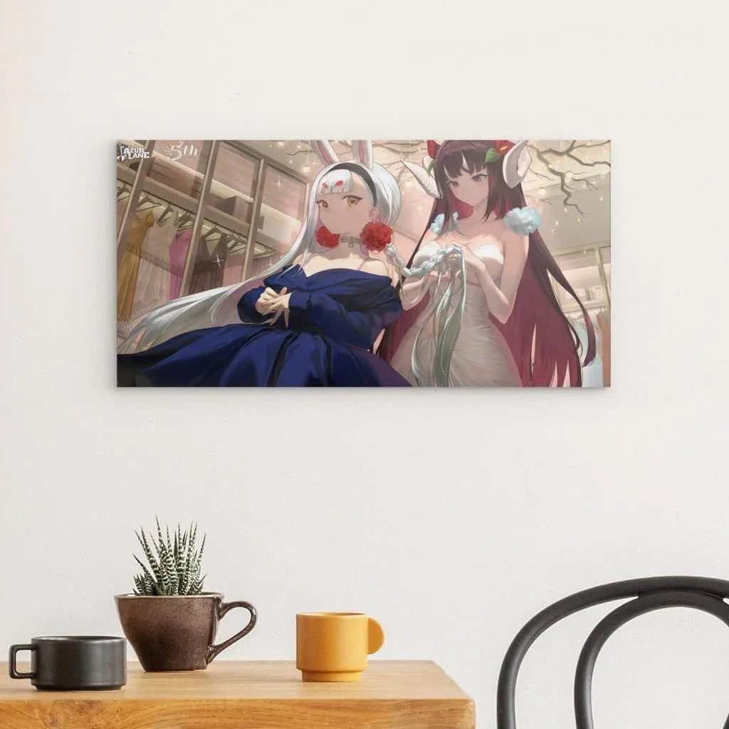 azur-lane-poster-5th-anniversary-hair-dresser-poster-jlr-design-25835 - JLR Design