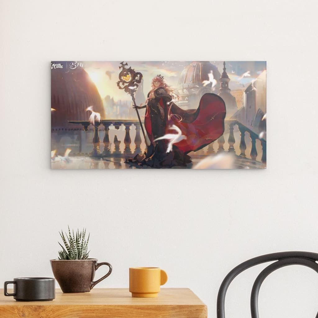 Azur Lane Poster - 5th Anniversary Red Queen Poster JLR Design