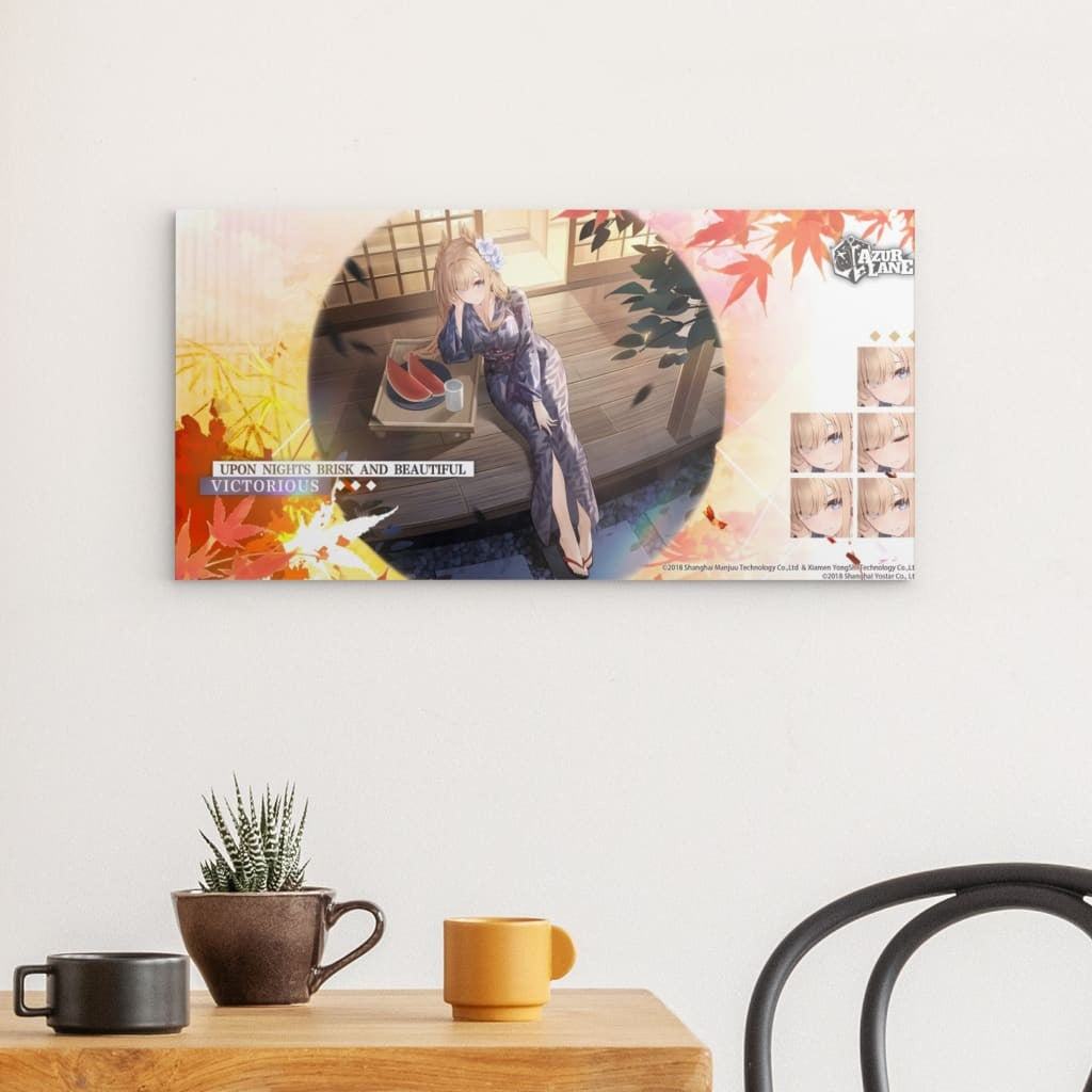 Azur Lane Poster - Beautiful Victorious Poster JLR Design