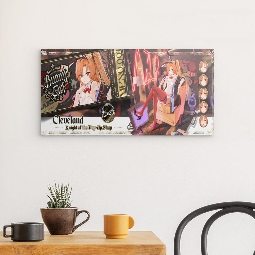 Azur Lane Poster - Bunny Girl - Cleveland Poster JLR Design