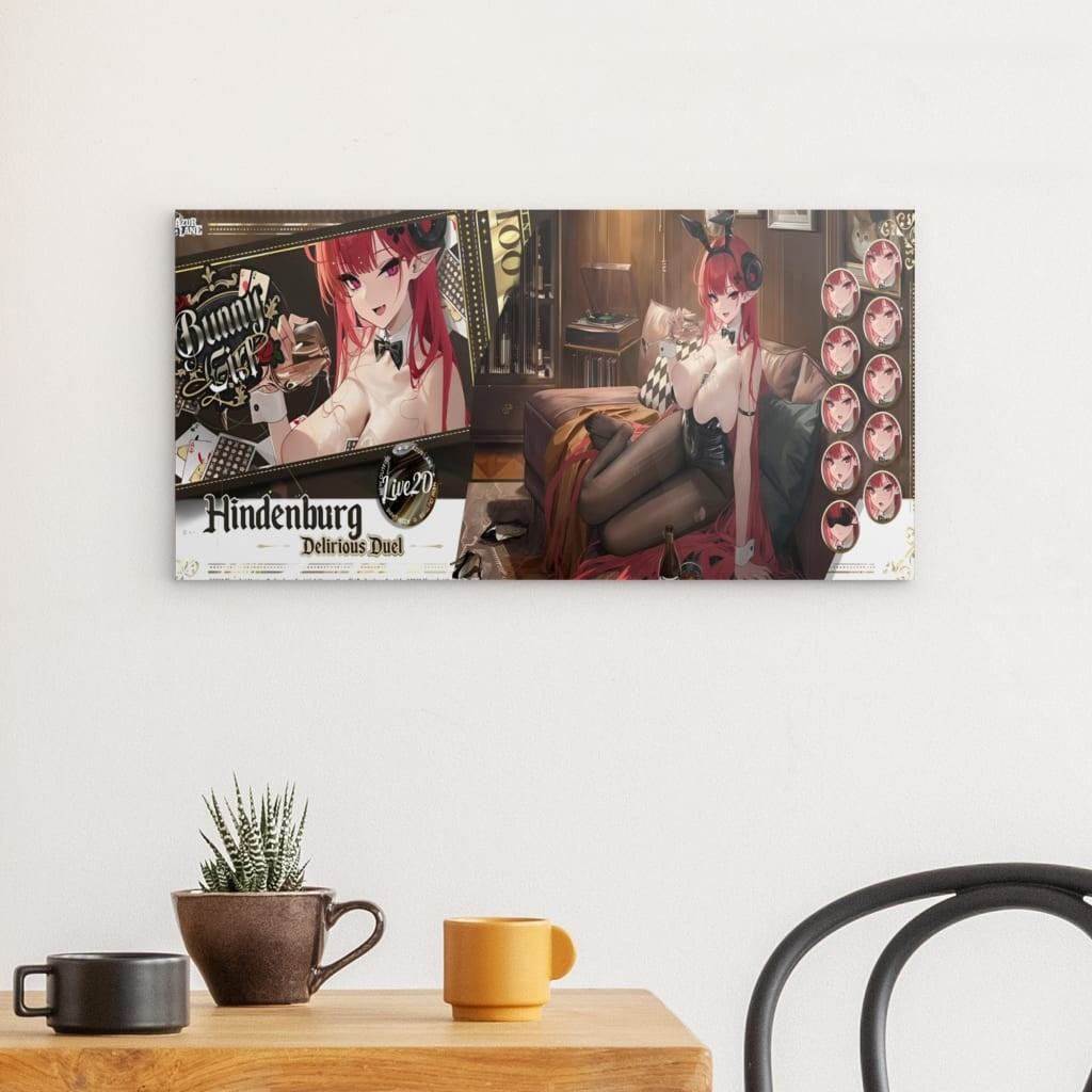 Azur Lane Poster - Bunny Girl - Hindenburg Poster JLR Design