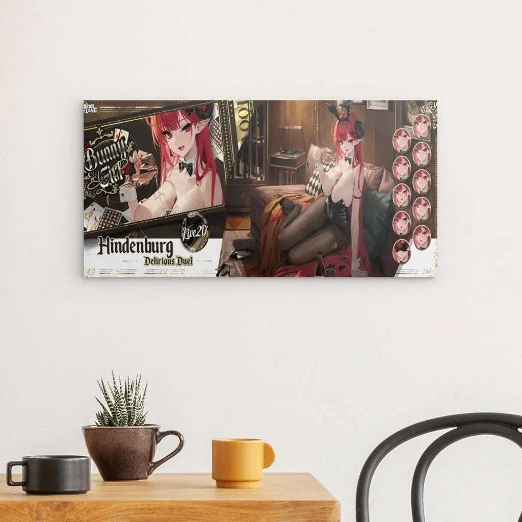 Azur Lane Poster - Bunny Girl - Hindenburg Poster JLR Design