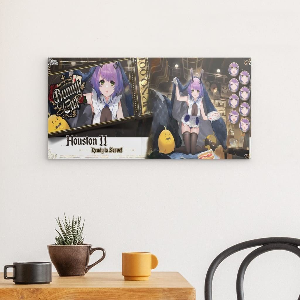 Azur Lane Poster - Bunny Girl - Houston II Poster JLR Design