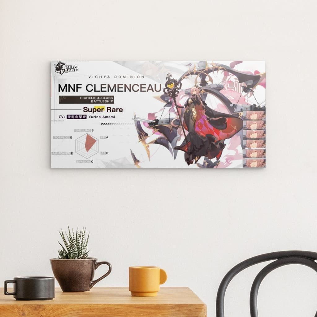 Azur Lane Poster - Charakter MNF Clemenceau Poster JLR Design