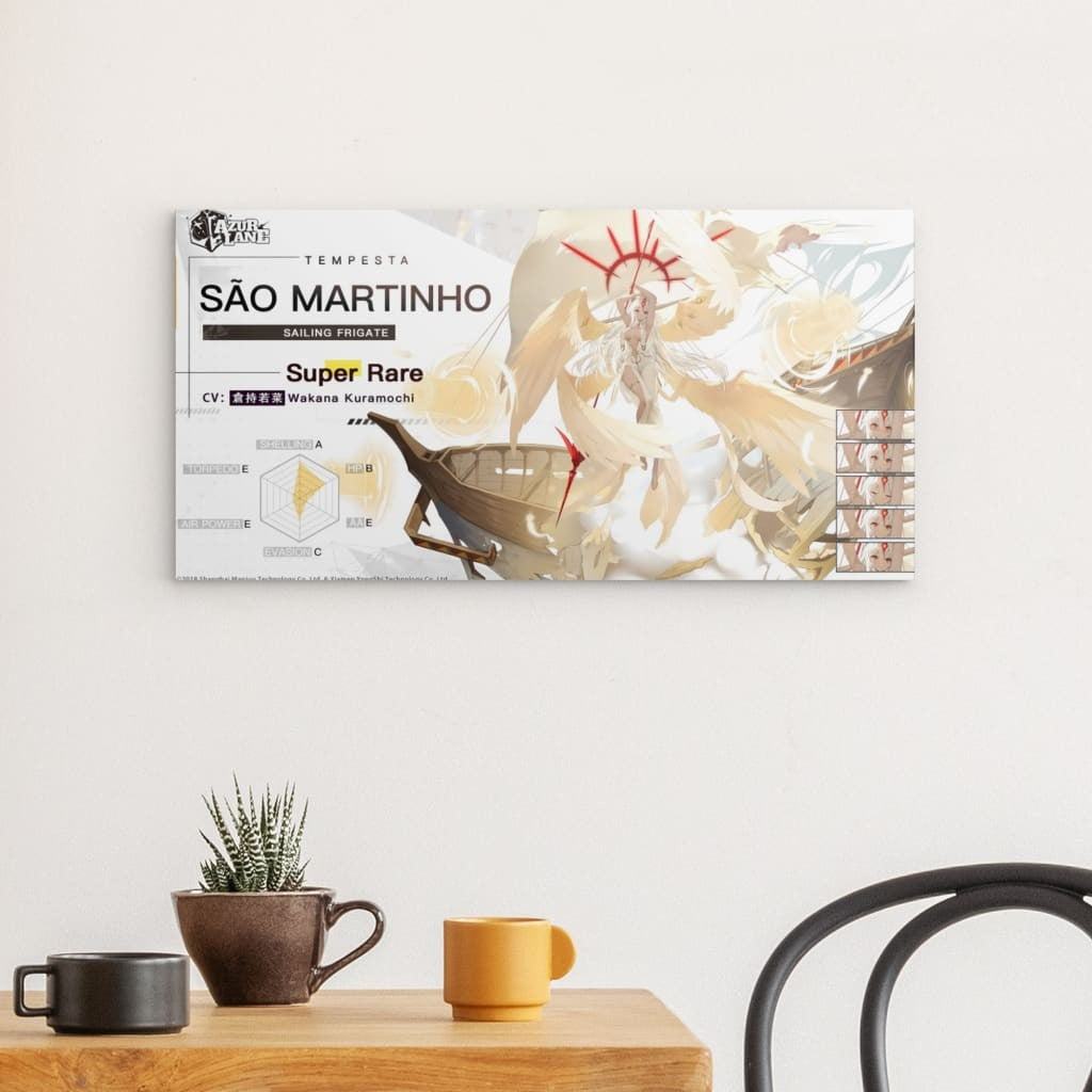 Azur Lane Poster - Charakter Sao Martinho Poster JLR Design