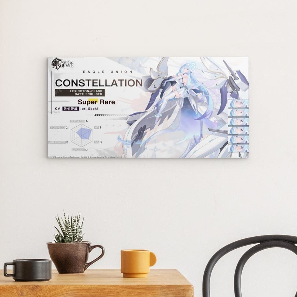 Azur Lane Poster - Charakter USS Constellation Poster JLR Design