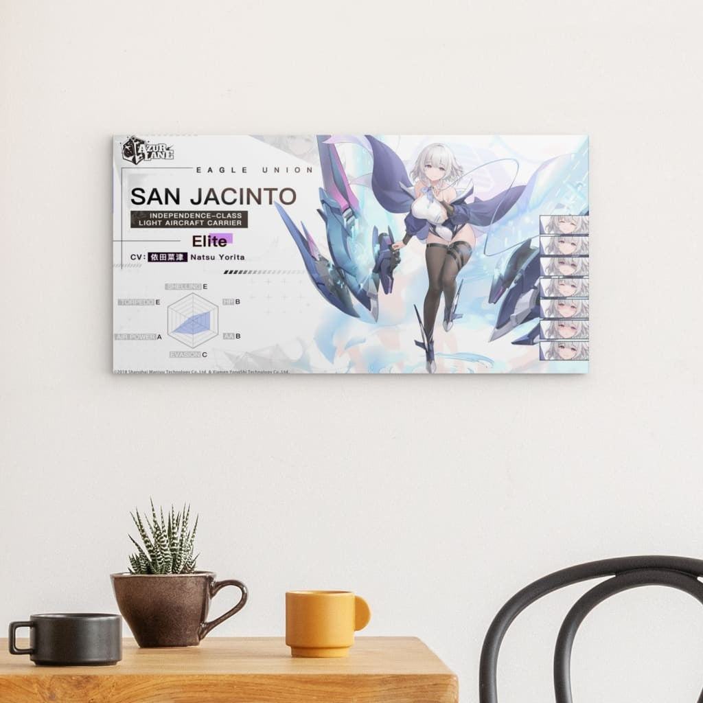 Azur Lane Poster - Charakter USS San Jacinto Poster JLR Design