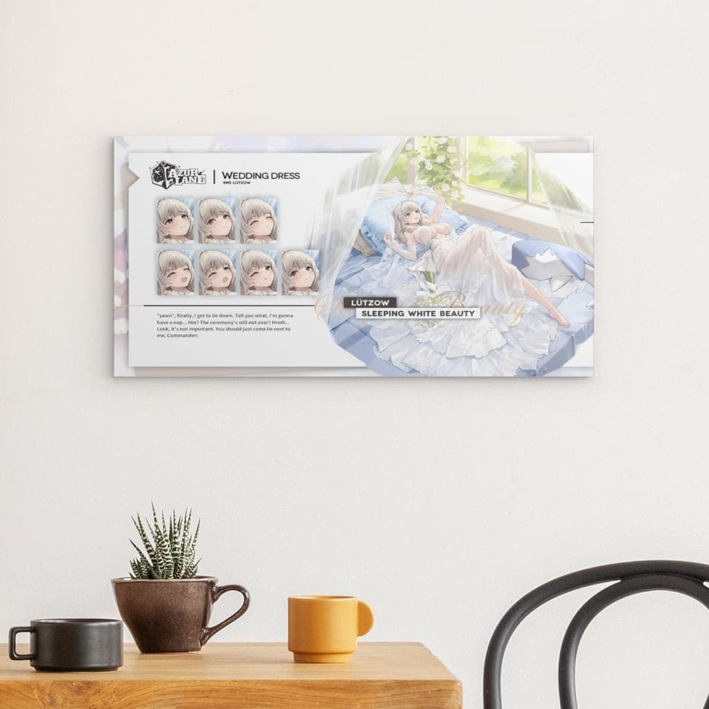 Azur Lane Poster - Event Wedding - Lützow Poster JLR Design