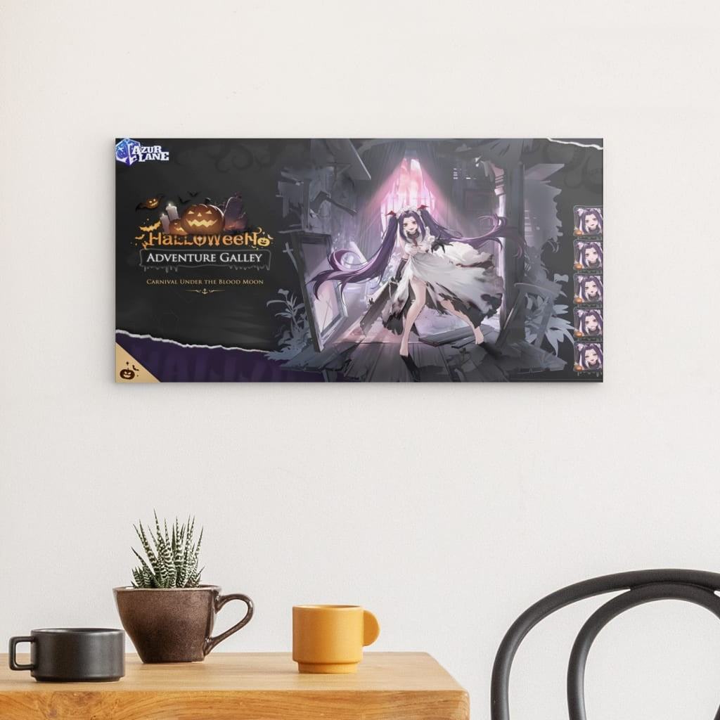 Azur Lane Poster - Halloween Adventure Galley Poster JLR Design