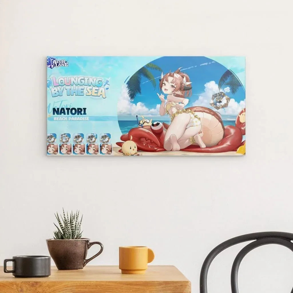 azur-lane-poster-lounging-by-the-sea-natori-poster-jlr-design-12848 - JLR Design