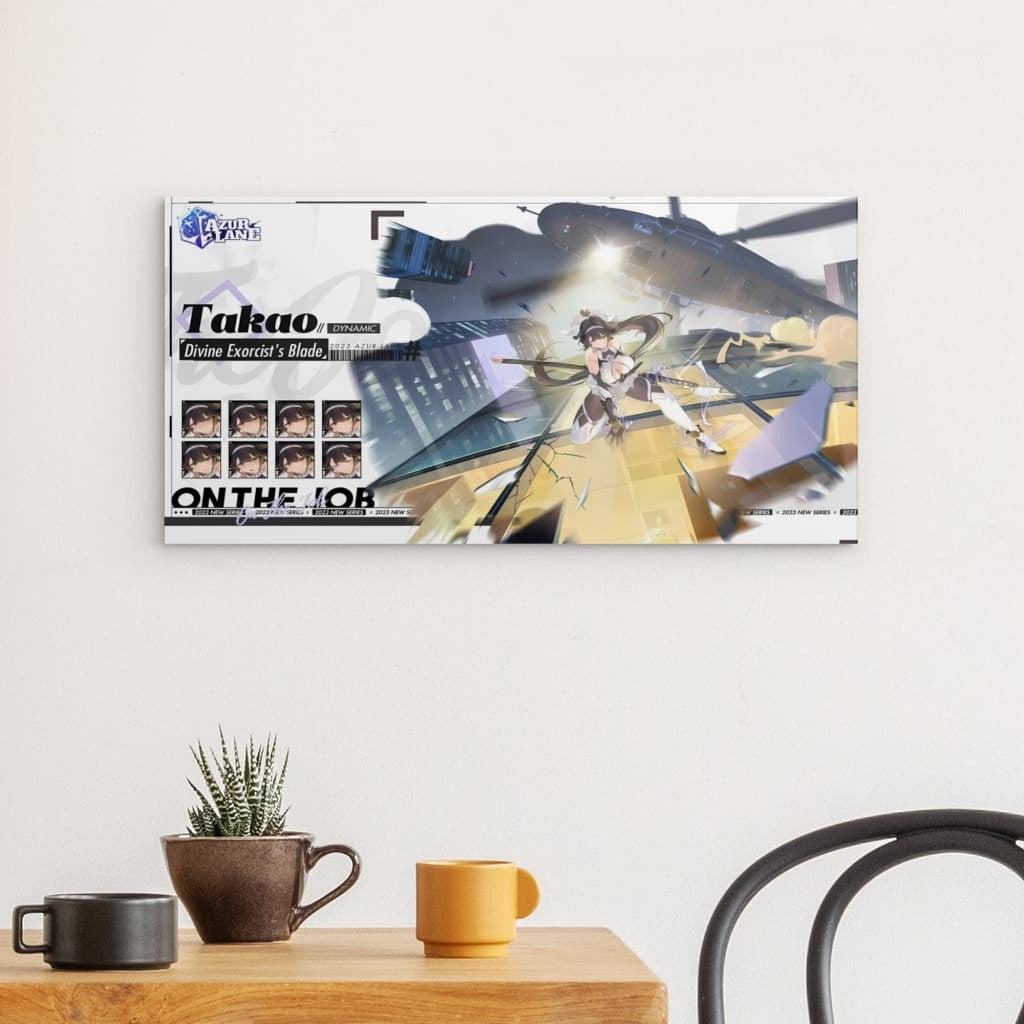 Azur Lane Poster - On the Job - Takao Poster JLR Design