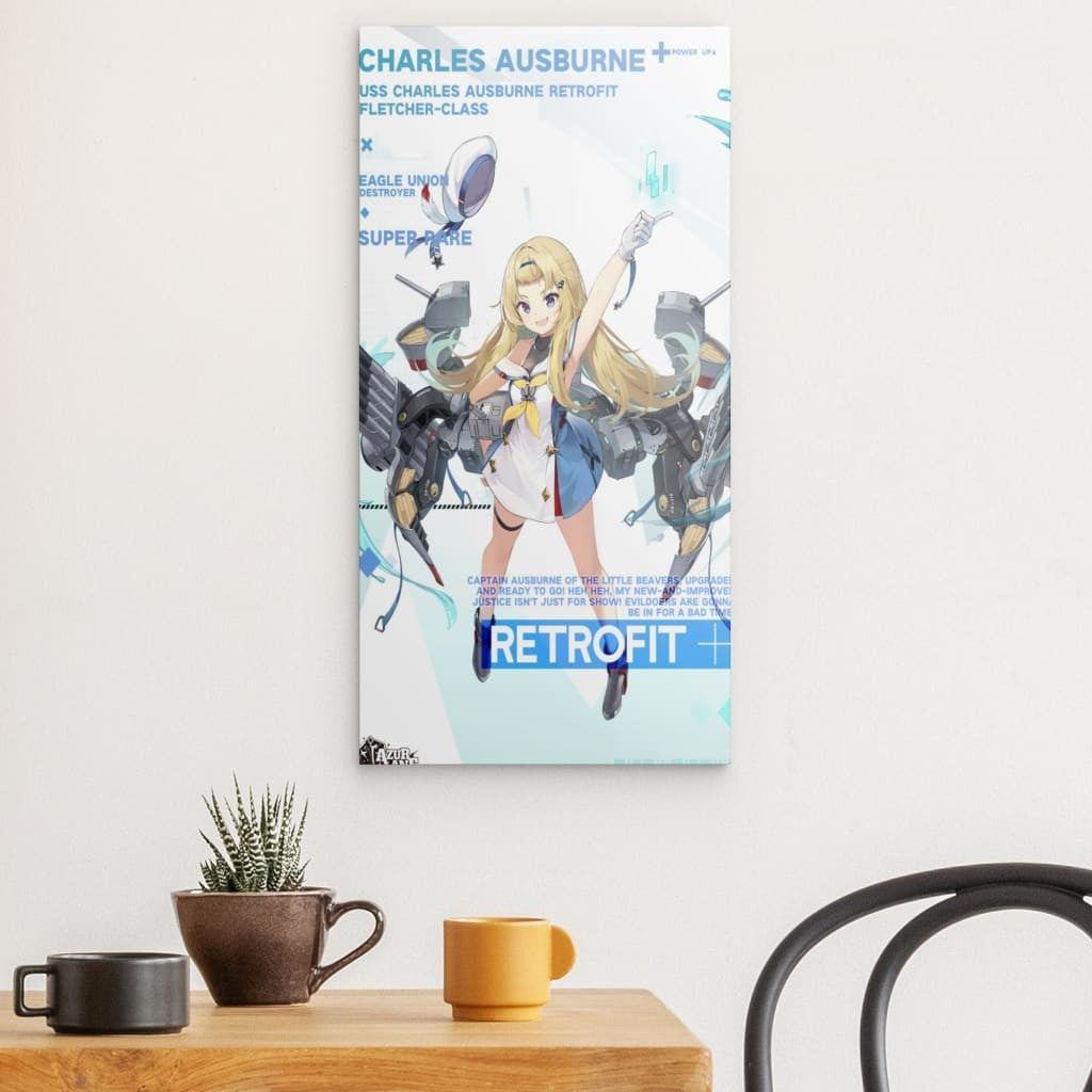 Azur Lane Poster - Retrofit Charles Ausburne Poster JLR Design