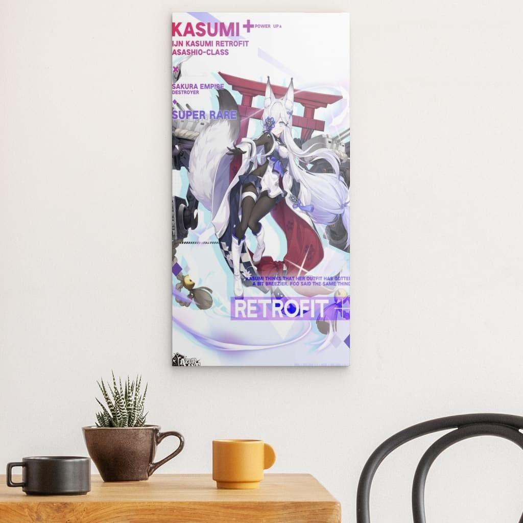 Azur Lane Poster - Retrofit Kasumi Poster JLR Design
