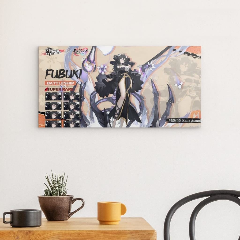 Azur Lane Poster - Senran Kagura - Fubuki Poster JLR Design