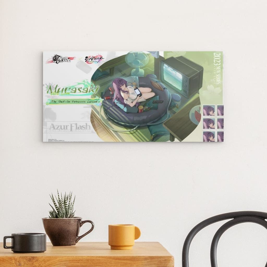 Azur Lane Poster - Senran Kagura - Murasaki Poster JLR Design