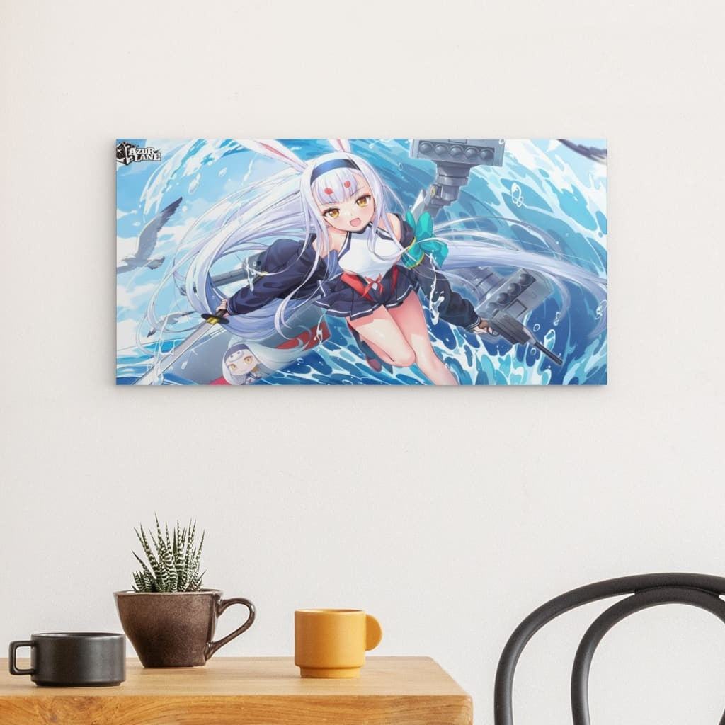 Azur Lane Poster - Shimmering Blue Shimakaze Poster JLR Design