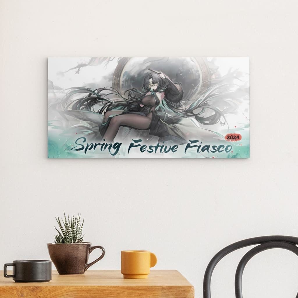 Azur Lane Poster - Spring Festive Fiasco 2024 Poster JLR Design