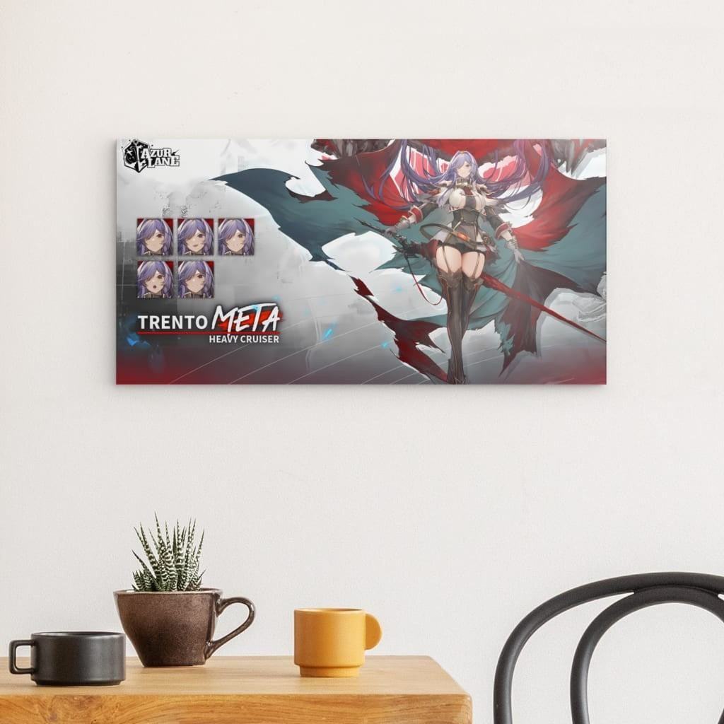 Azur Lane Poster - Trento Meta Heavy Cruiser Poster JLR Design