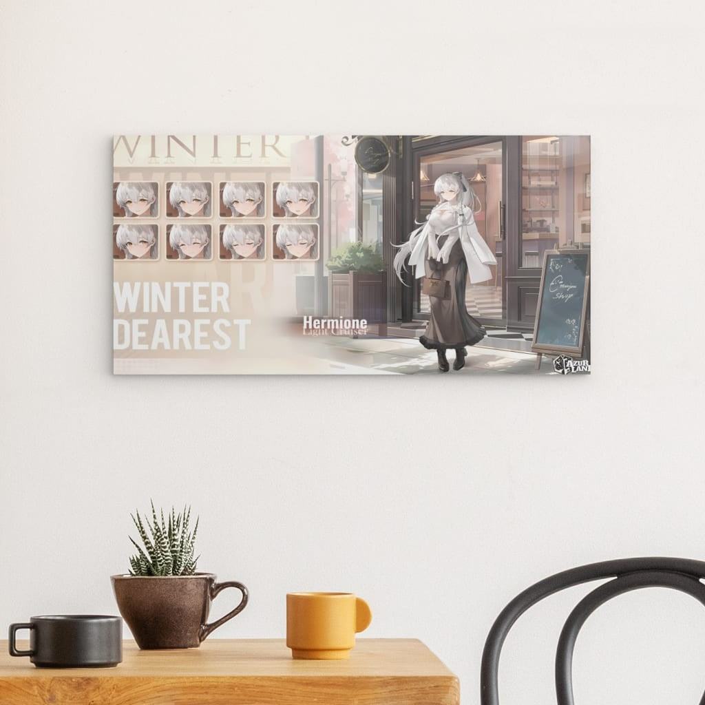 Azur Lane Poster - Winter Dearest Hermione Poster JLR Design