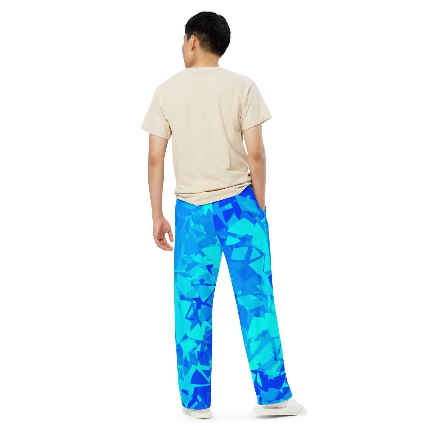 Blue Crystal Hose mit weitem Bein Hose mit weitem Bein JLR Design
