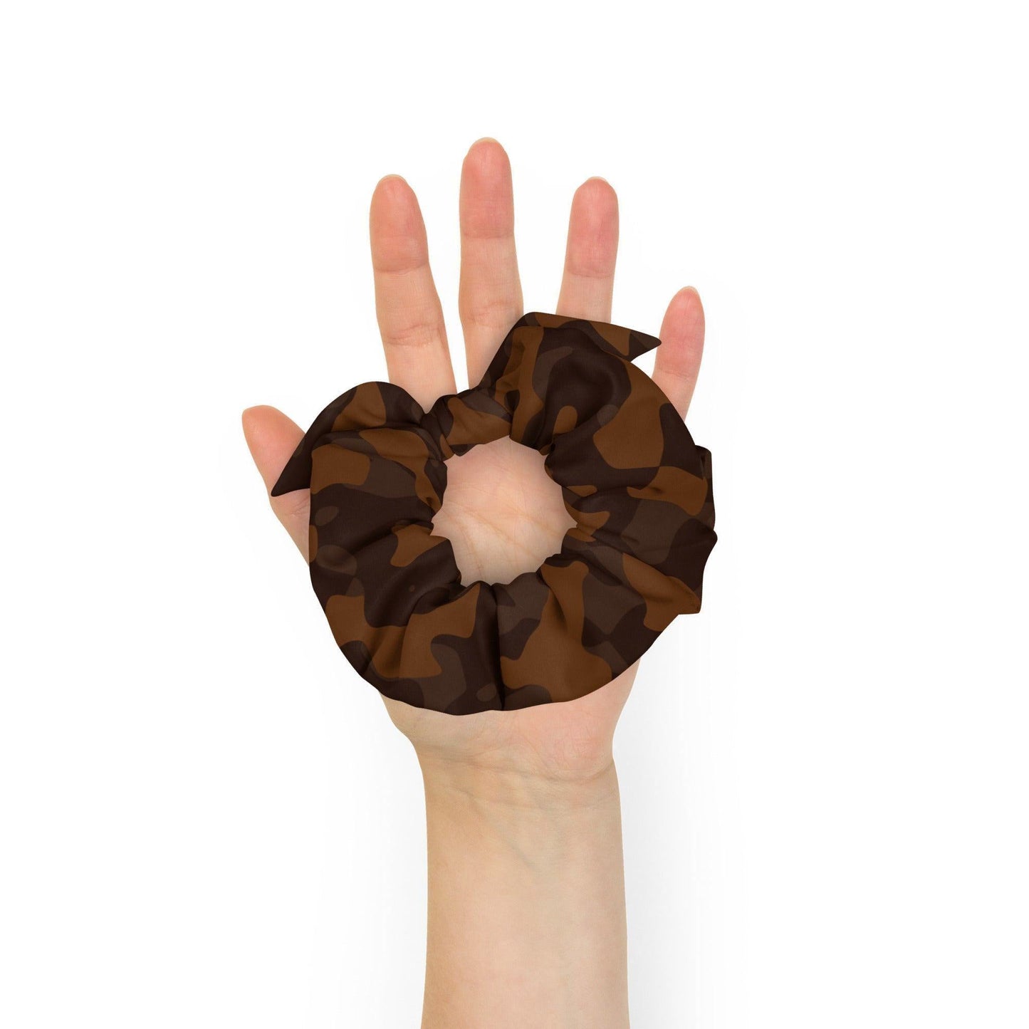 Braun Camouflage Scrunchie Scrunchie JLR Design