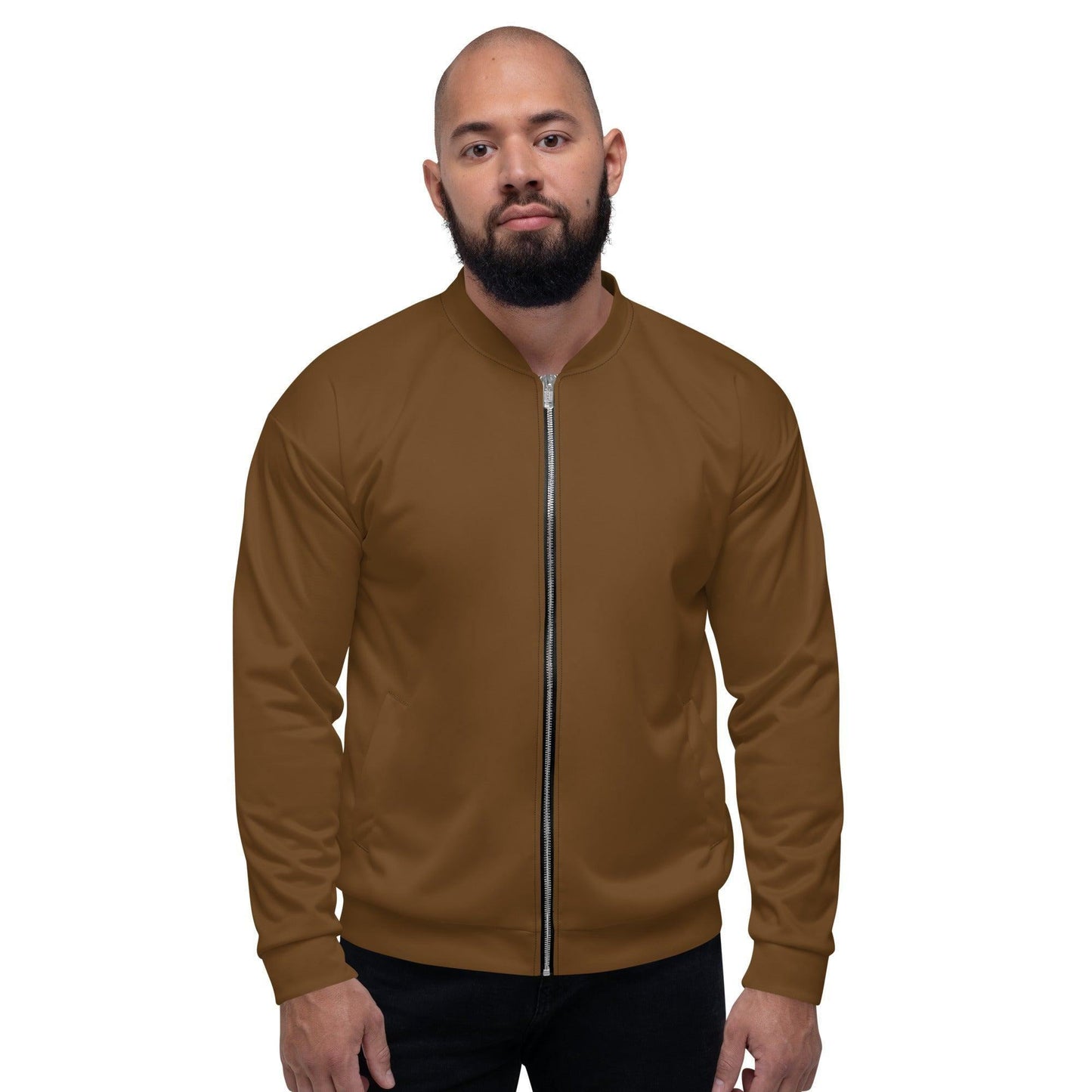 Braune Bomberjacke Bomberjacke JLR Design