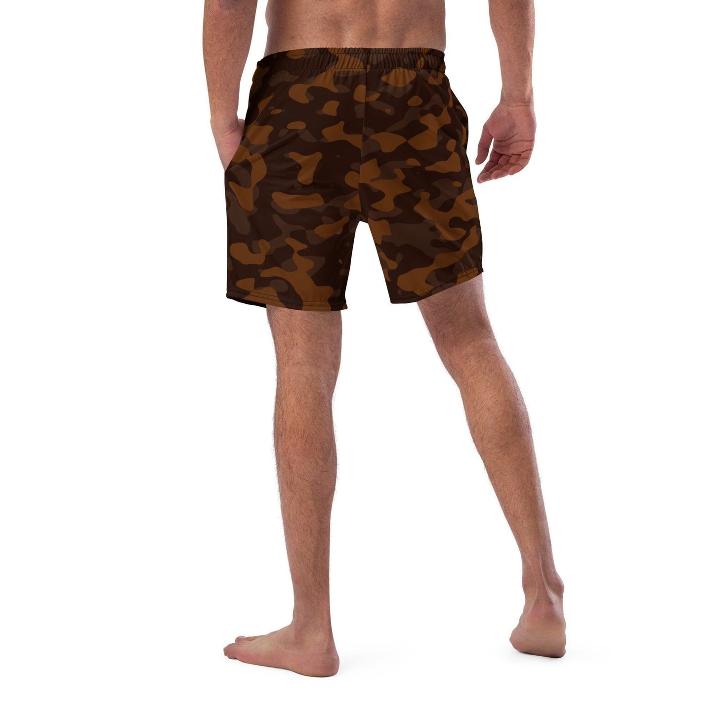 Braune Camouflage Herren Badehose Badehose JLR Design