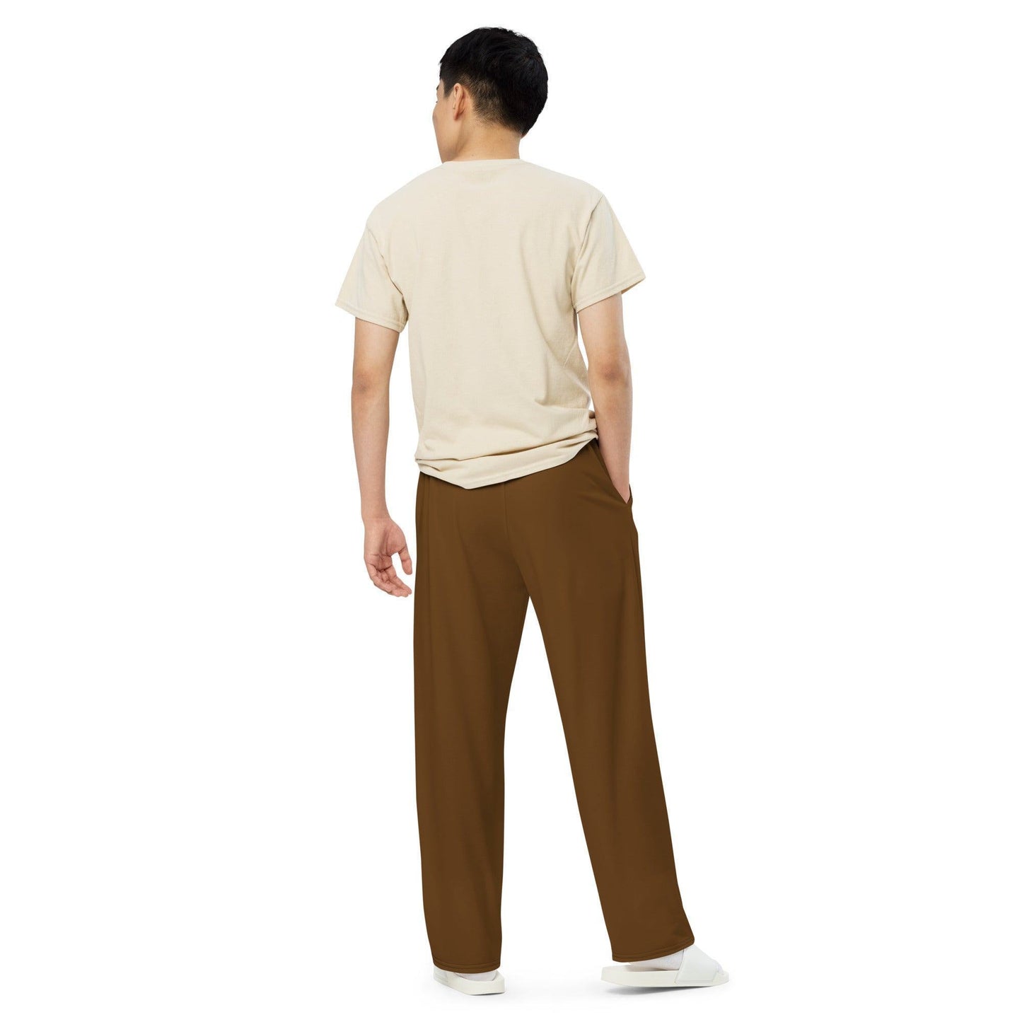 Braune Hose mit weitem Bein Hose mit weitem Bein JLR Design