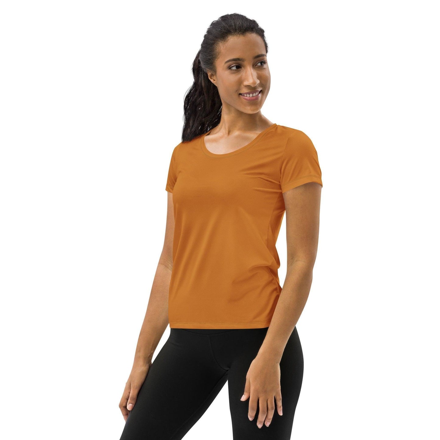 Bronze Sport T-Shirt für Damen Sport T-Shirt JLR Design