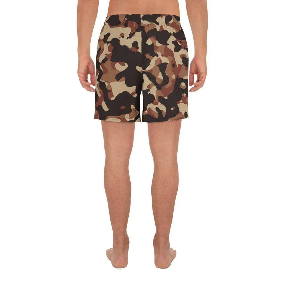 Brown Camouflage Herren Sport Shorts Sport Shorts JLR Design