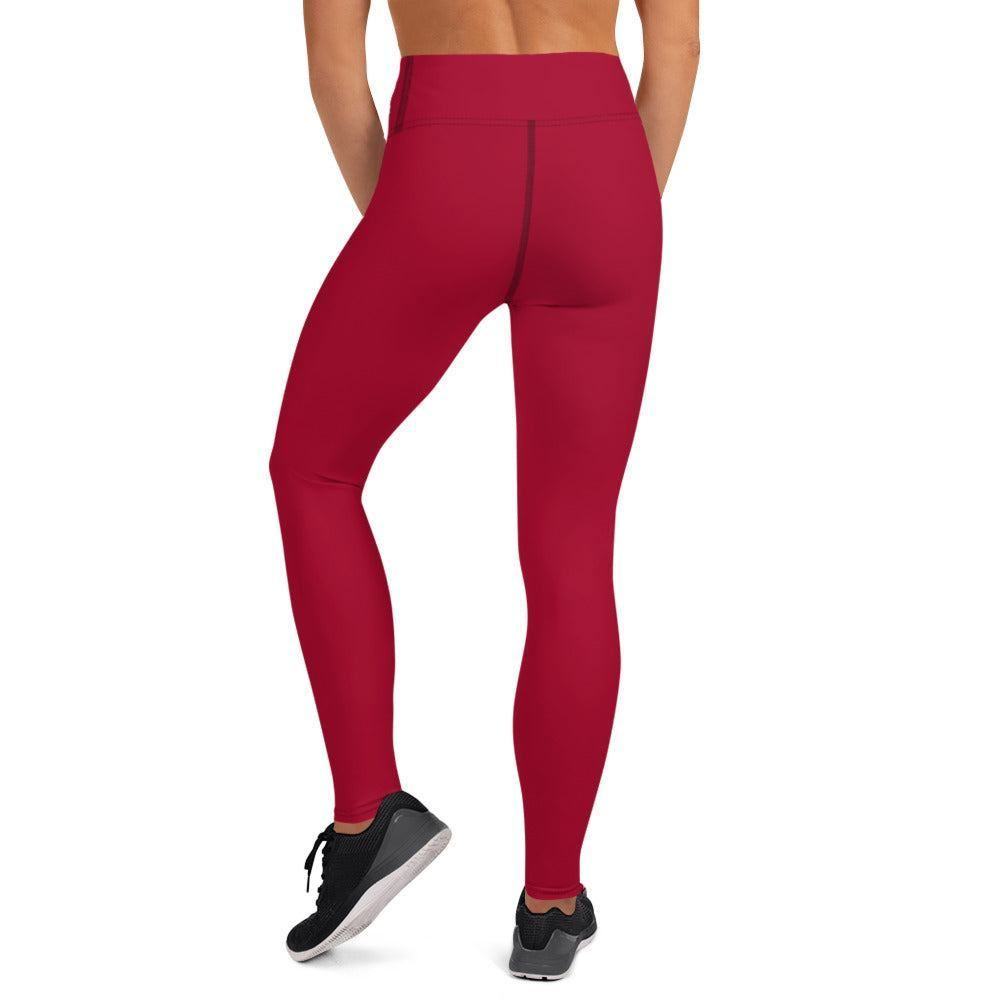 Carmine Damen Yoga Leggings Yoga Leggings JLR Design