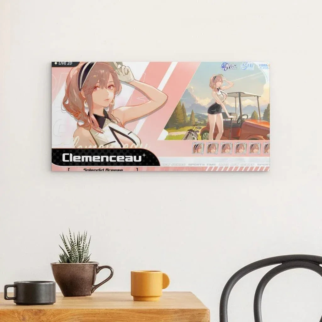 azur-lane-poster-5th-anniversary-clemenceau-poster-jlr-design-49556 - JLR Design