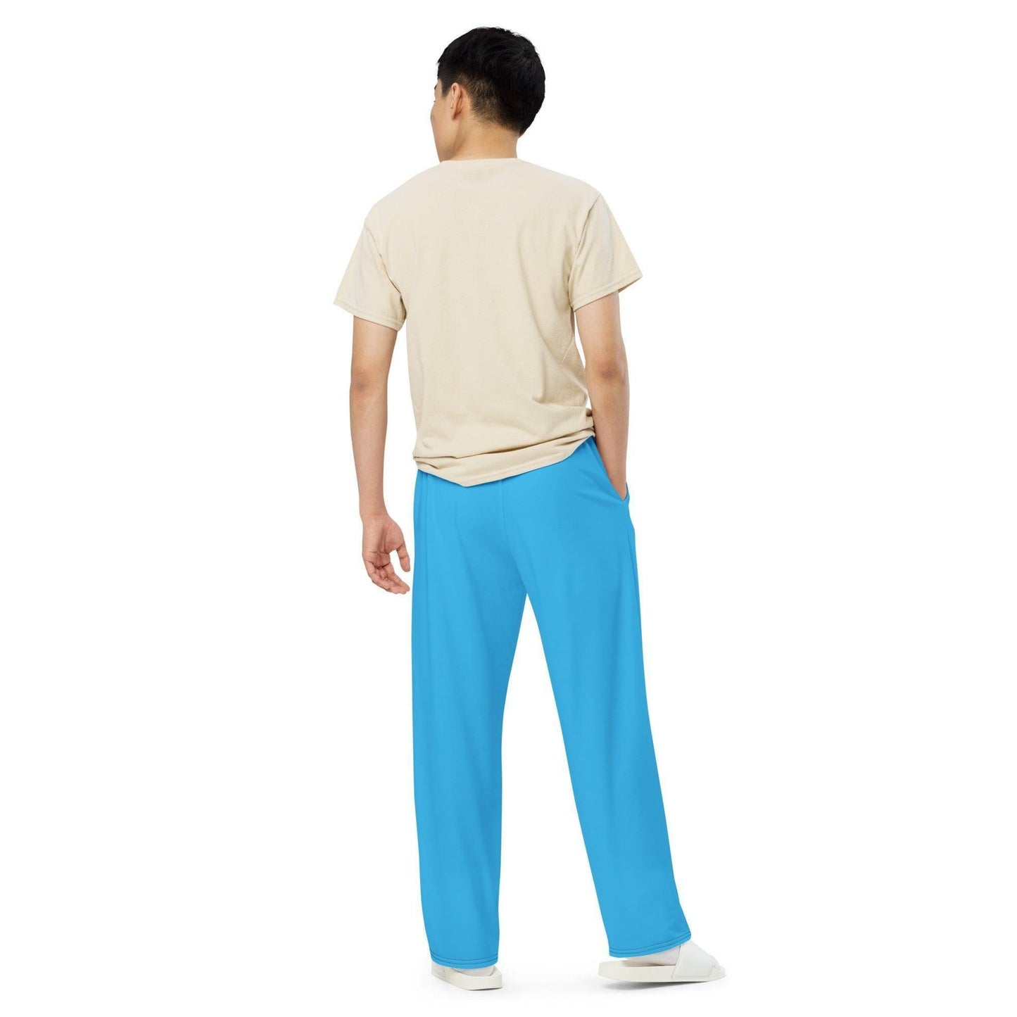 Deep Sky Blue Hose mit weitem Bein Hose mit weitem Bein JLR Design