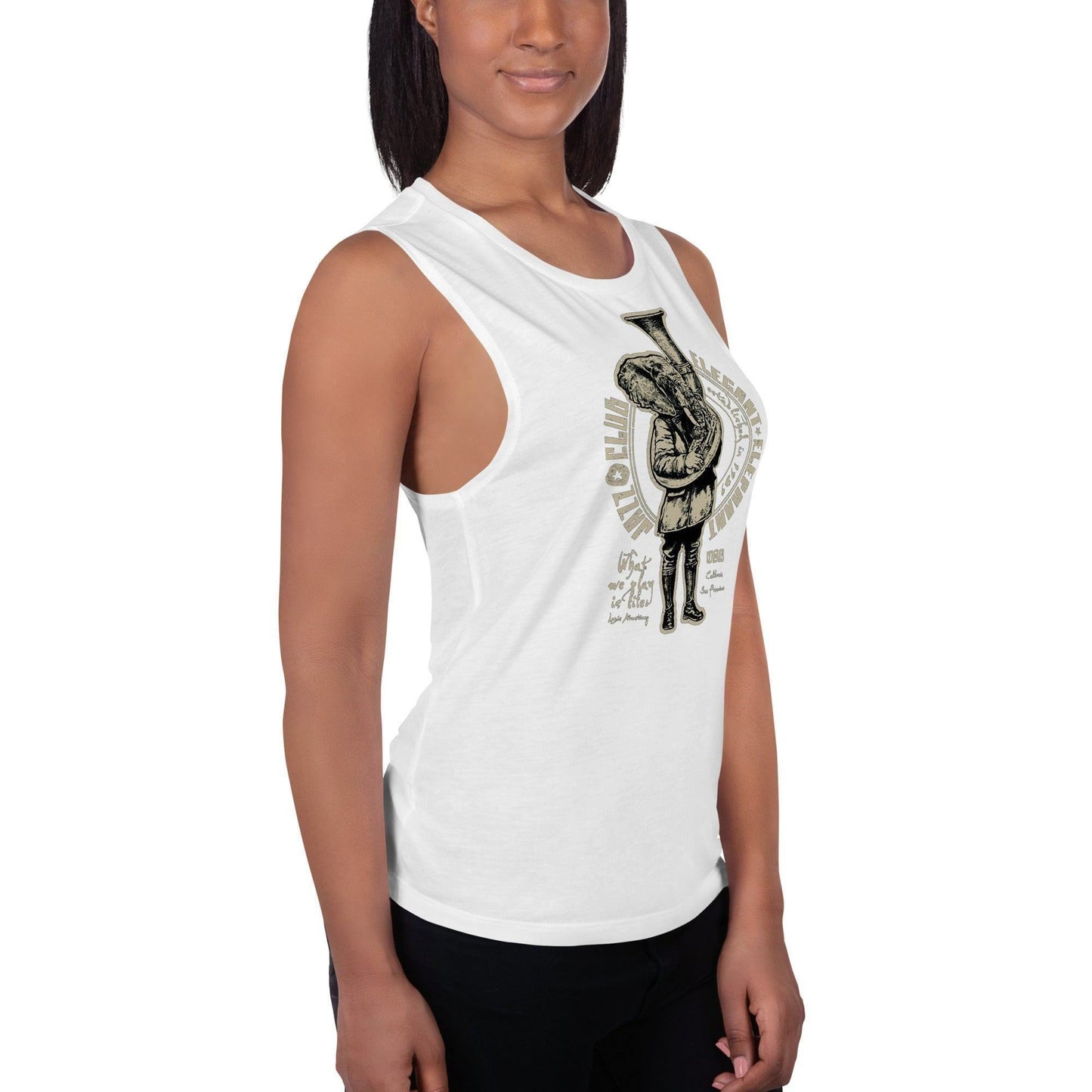 Elegant Elephant Damen Tank Top Tank Top JLR Design