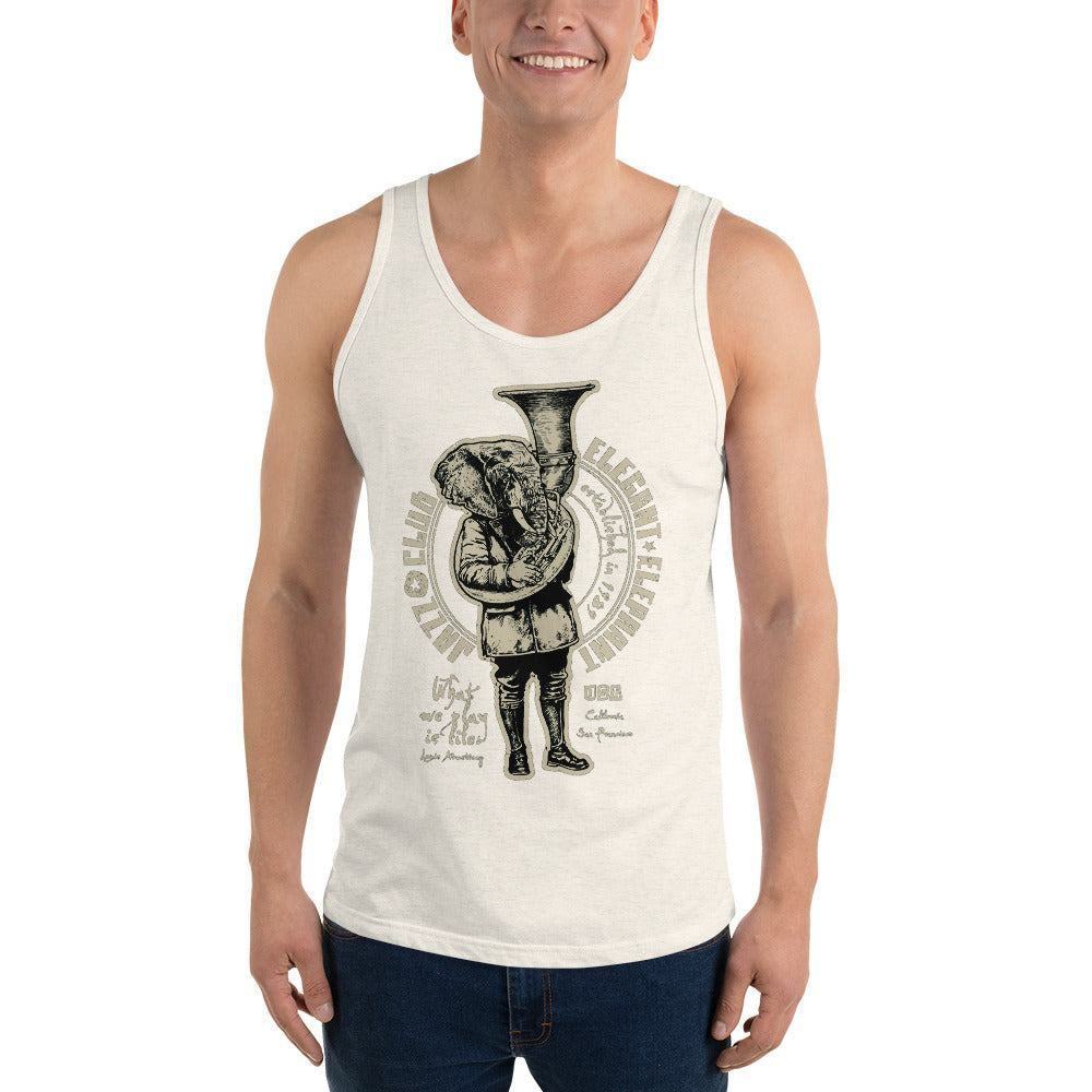 Elegant Elephant Herren Tank Top Tank Top JLR Design