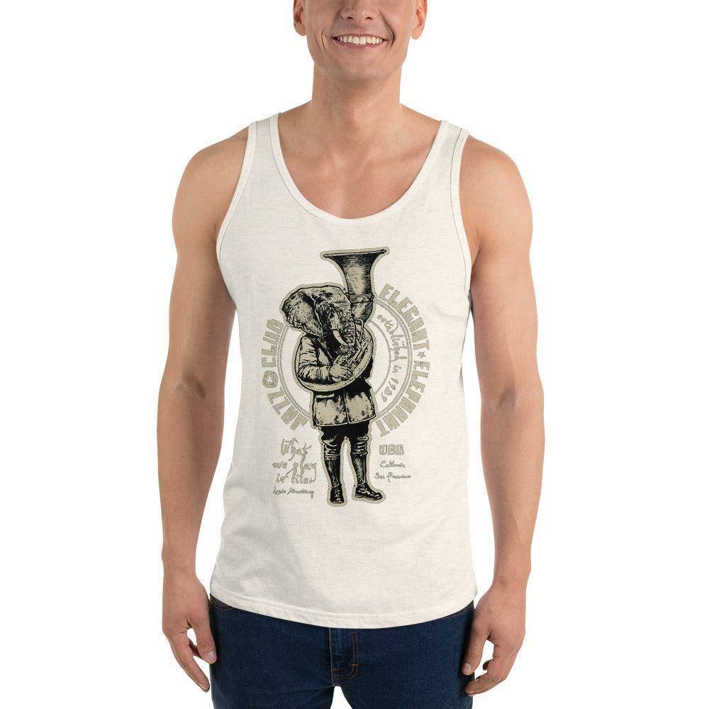 Elegant Elephant Herren Tank Top Tank Top JLR Design