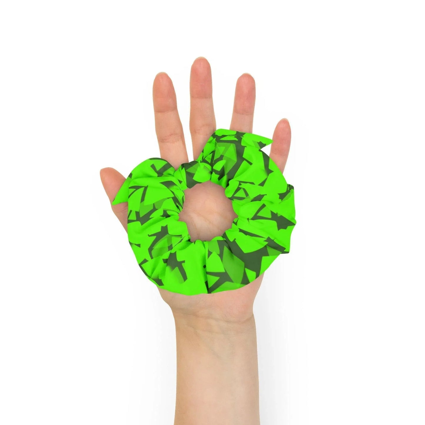 Green Crystal Scrunchie Scrunchie JLR Design