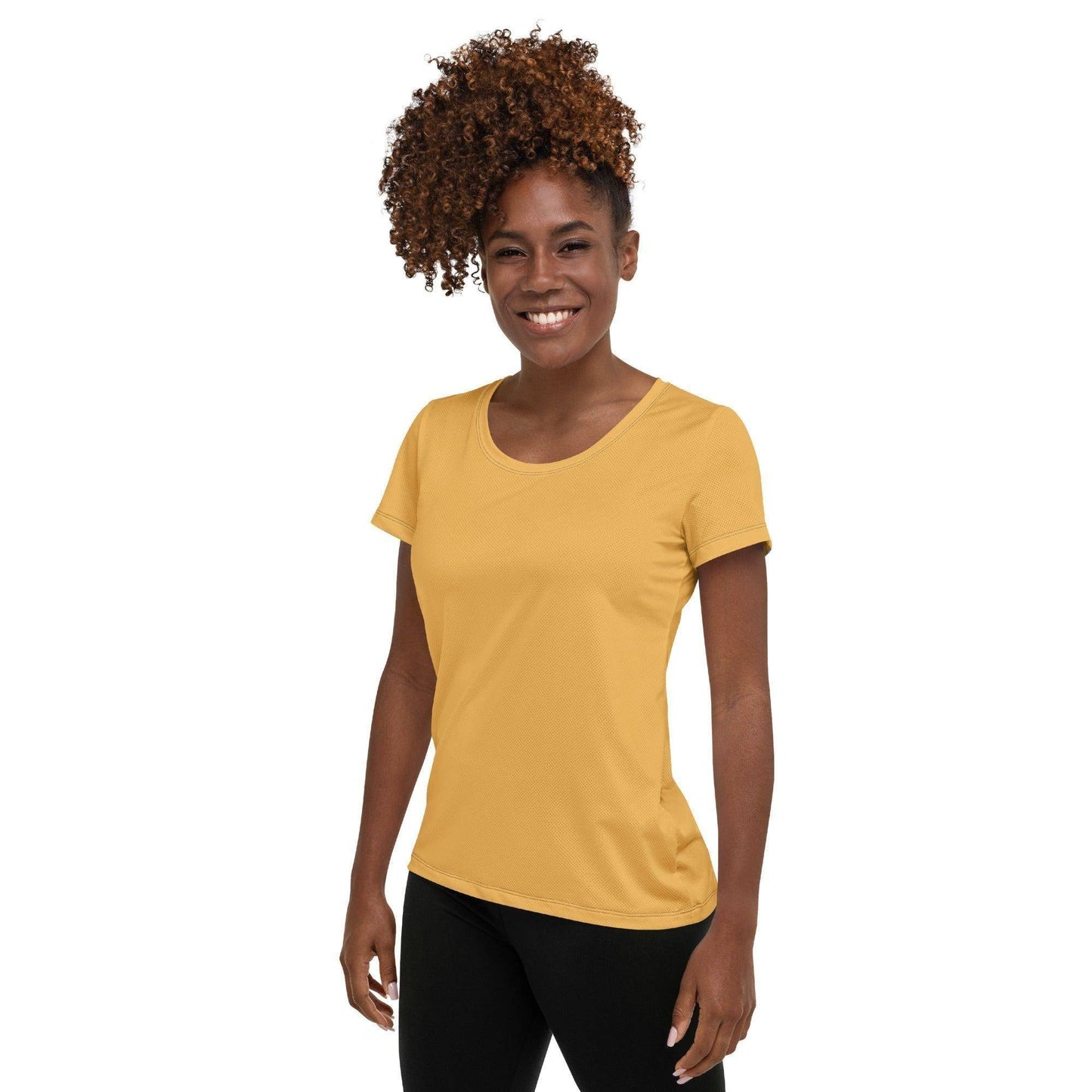 Harvest Gold Sport T-Shirt für Damen Sport T-Shirt JLR Design