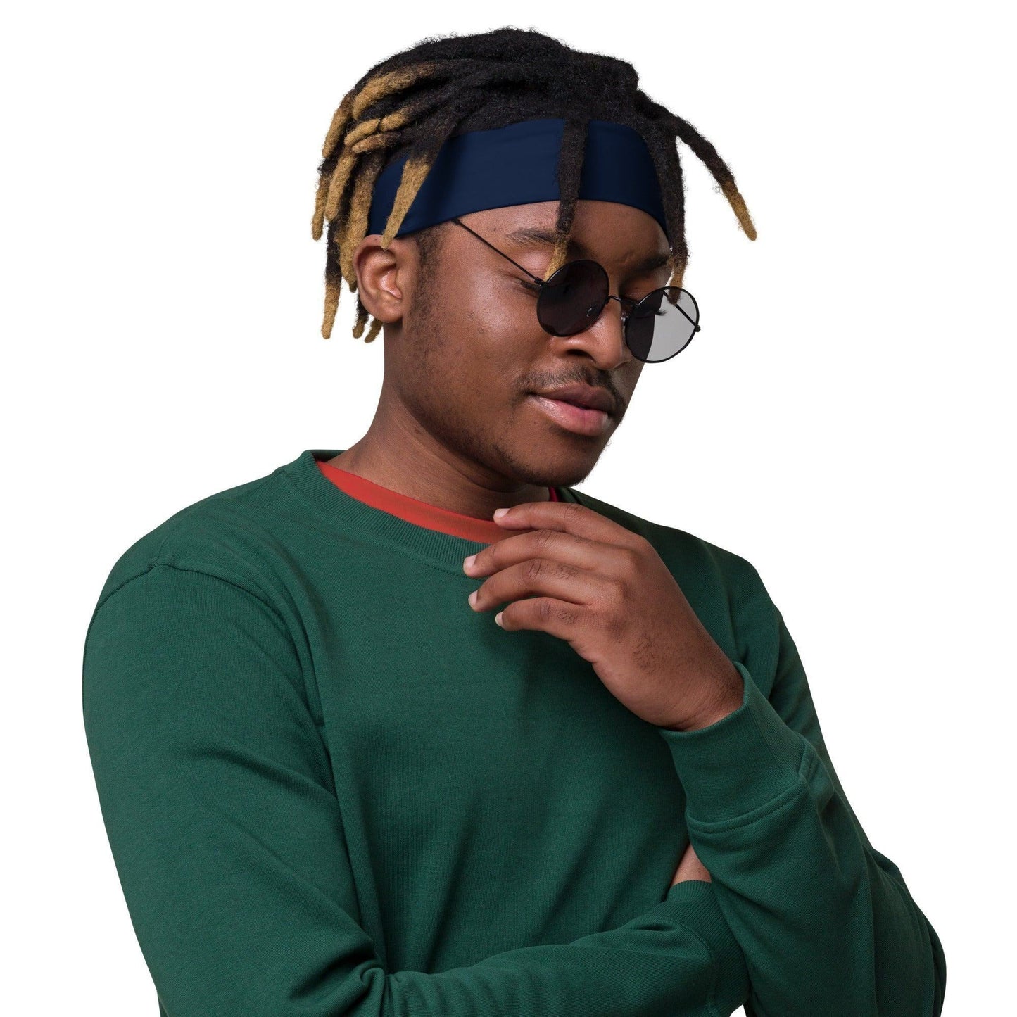 Navy Stirnband Stirnband JLR Design