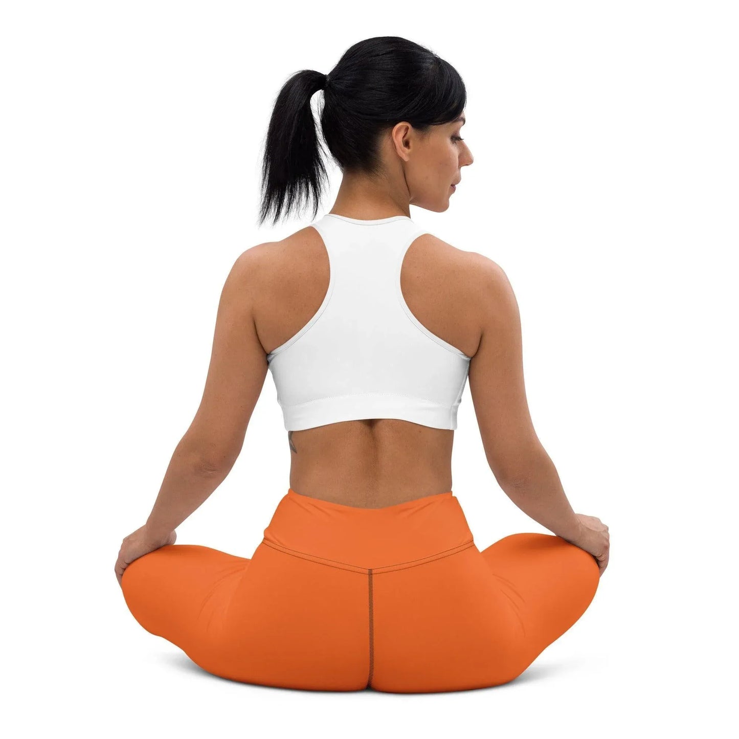 orange-damen-yoga-leggings-yoga-leggings-jlr-design-30992 - JLR Design