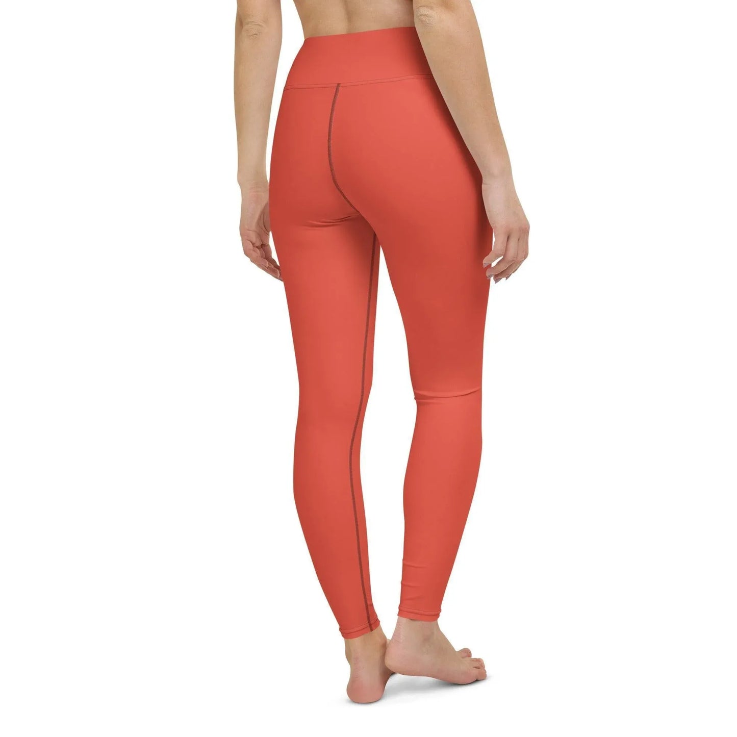 orange-red-damen-yoga-leggings-yoga-leggings-jlr-design-88069 - JLR Design