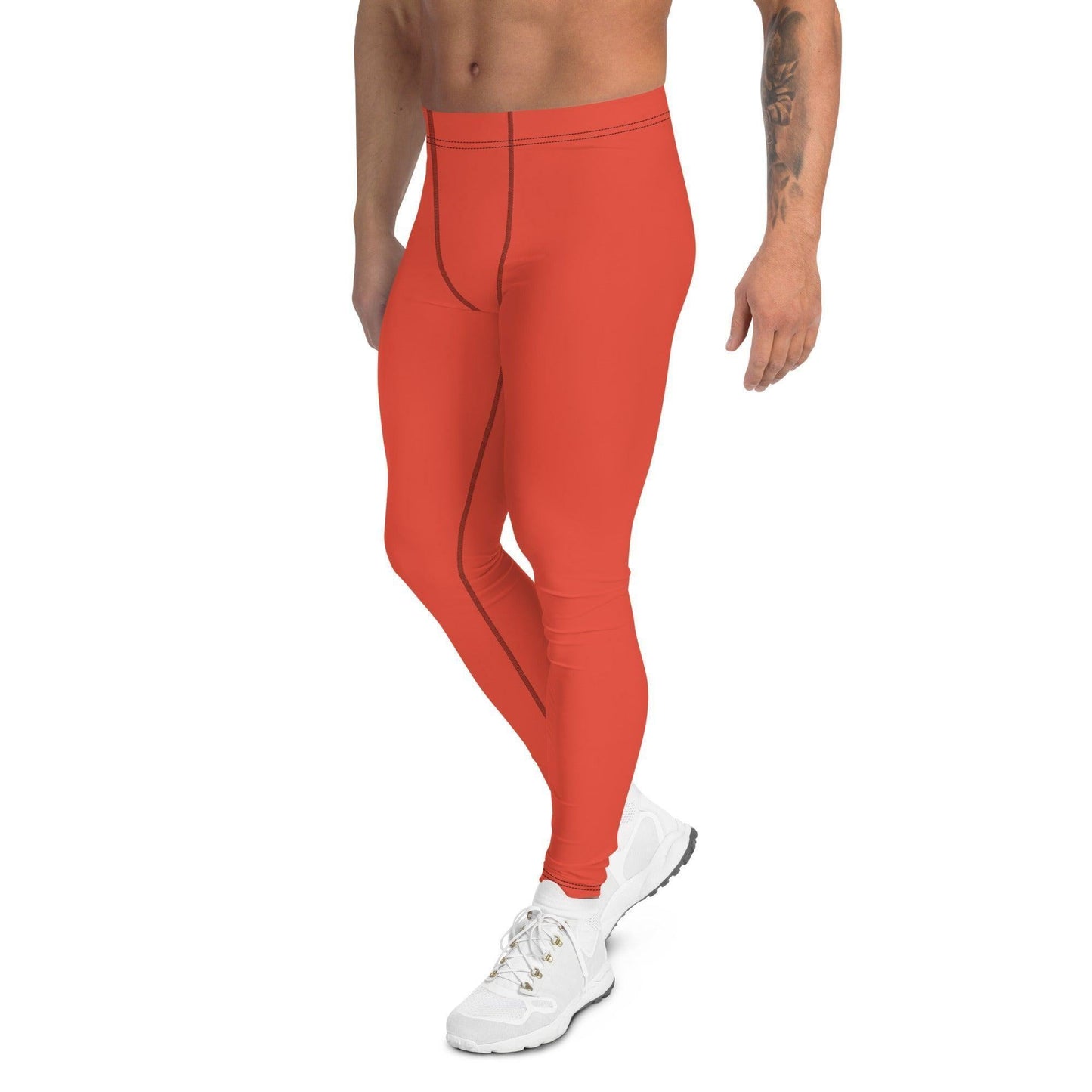 Orange Red Herren Leggings Leggings JLR Design