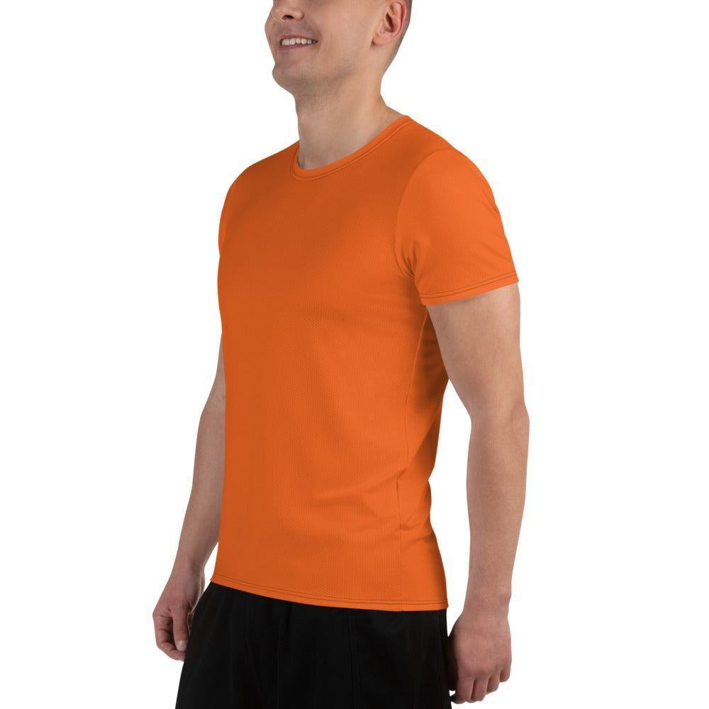 Orange Sport T-Shirt für Herren Sport T-Shirt JLR Design