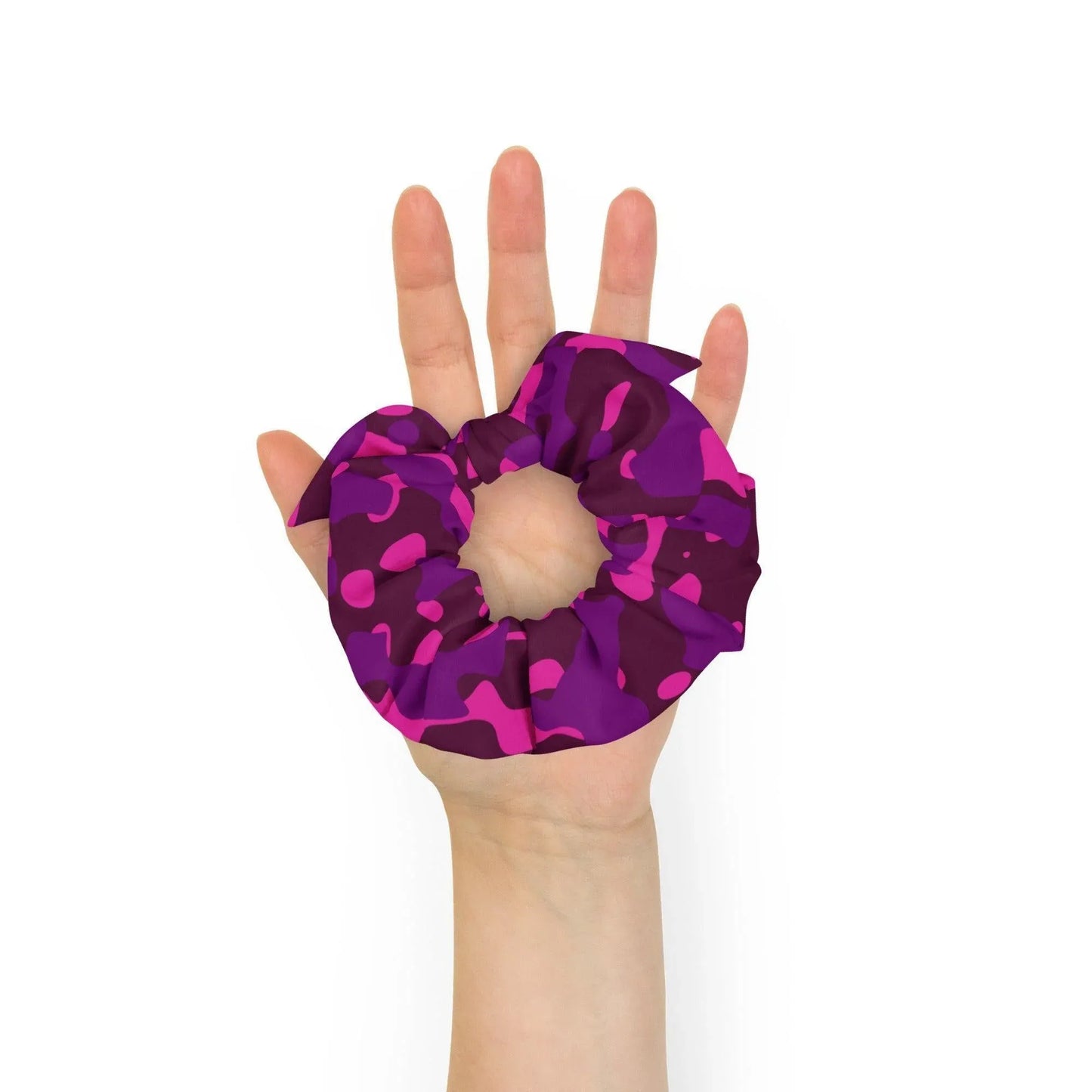 Pink Camouflage Scrunchie Scrunchie JLR Design