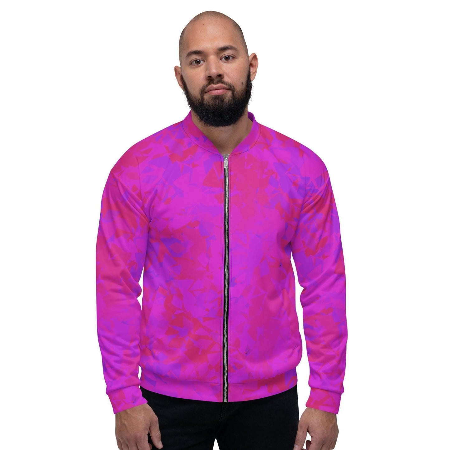 Pink Crystal Bomberjacke Bomberjacke JLR Design