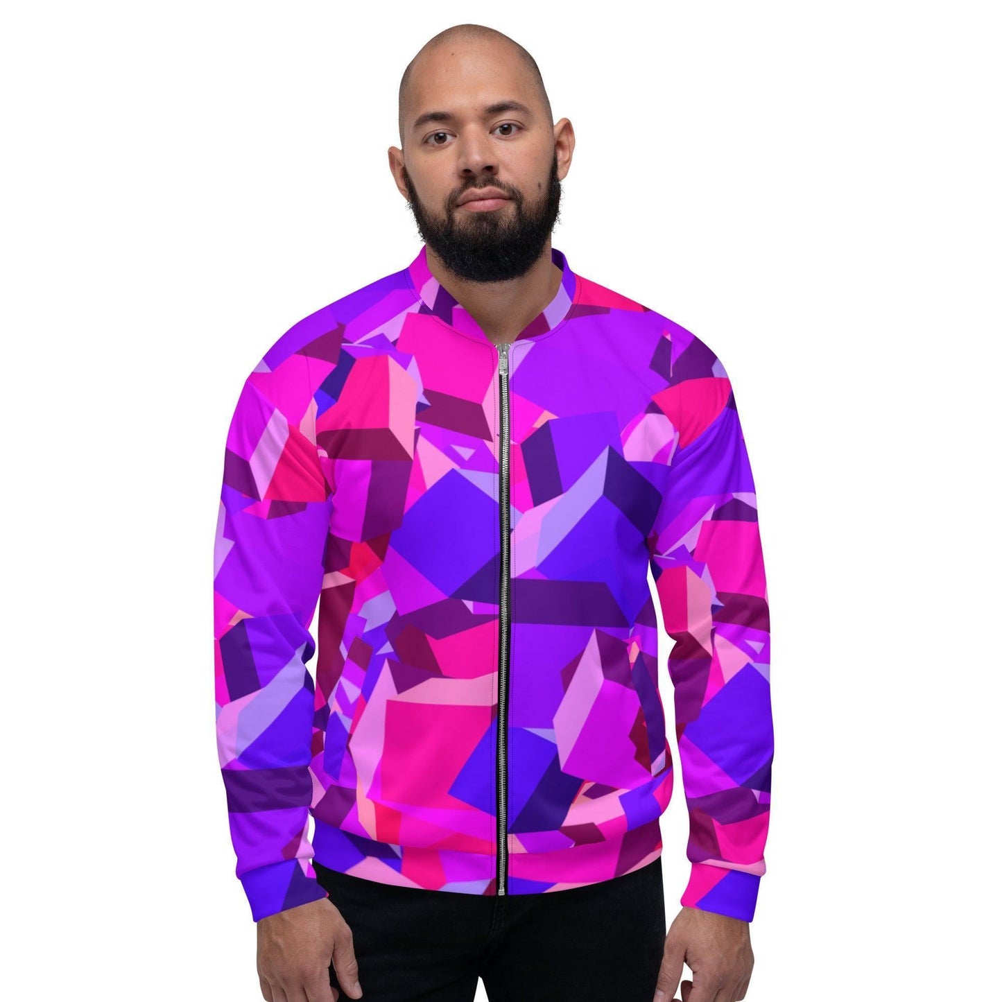 Pink Cube Bomberjacke Bomberjacke JLR Design